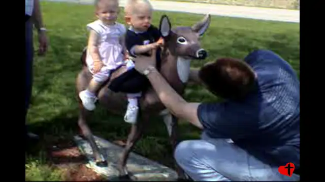 Riding the Deer out Front