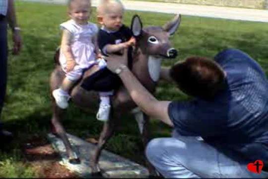 Riding the Deer out Front