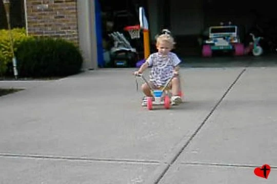 LeeAnne on her scooter