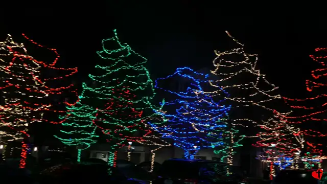 Lights In Fishers, Indiana