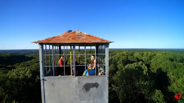 Climbing the Firetower - Sept 30, 2017