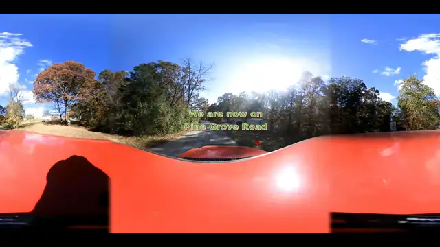 Driving 446 in the Fall - 360VR