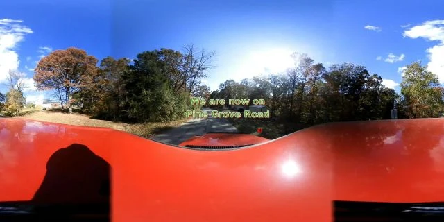 Driving 446 in the Fall - 360VR
