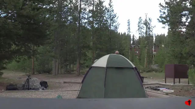 Setting Up Camp - Green Ridge, Colorado